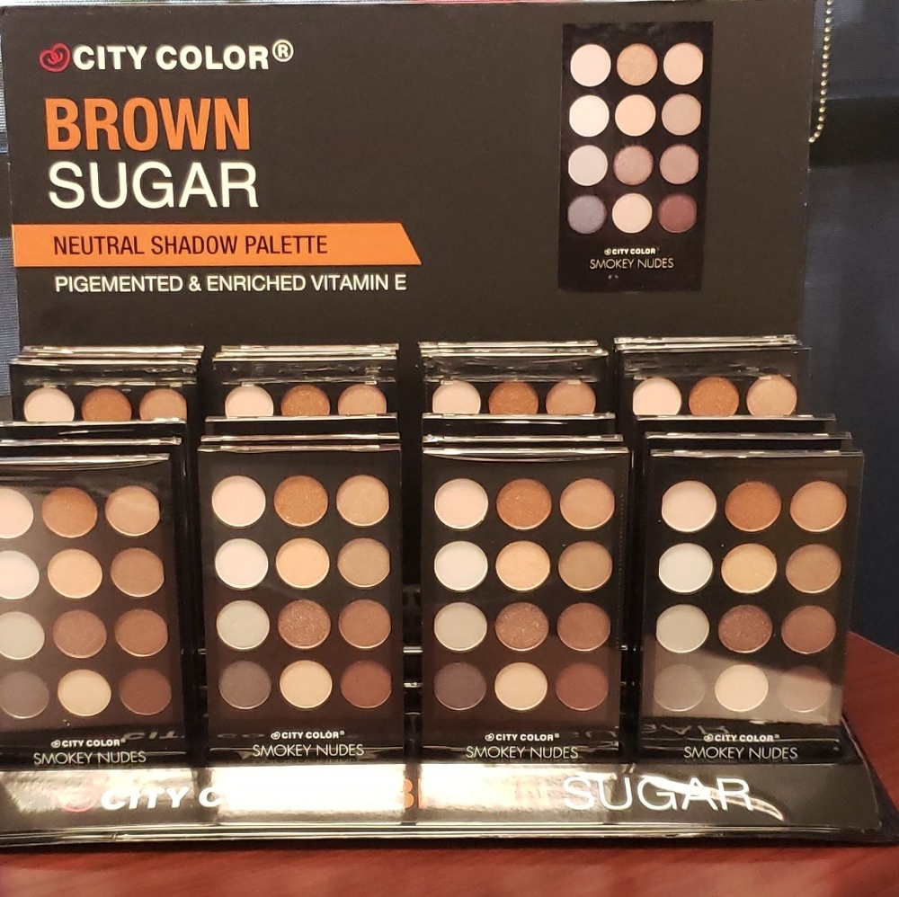 City Color Brown Sugar Eyeshadow Pallet